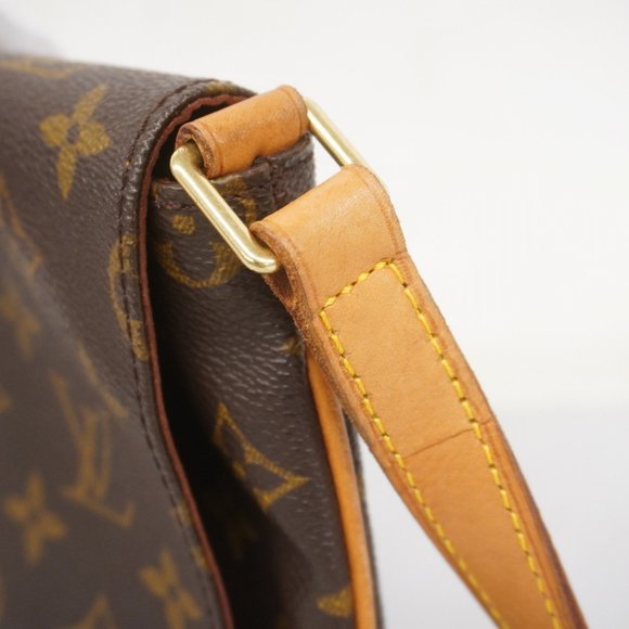 LOUIS VUITTON Monogram Musette Tango Short Strap Shoulder Bag M51257 Brown - Picture 11 of 13